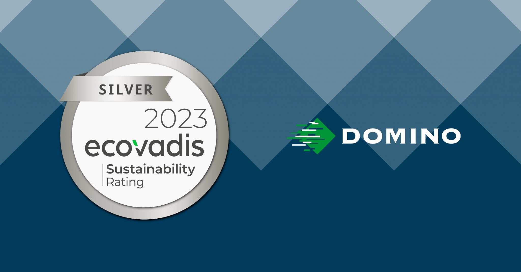 Domino Printing Sciences awarded Silver EcoVadis rating following improvements to CSR performance