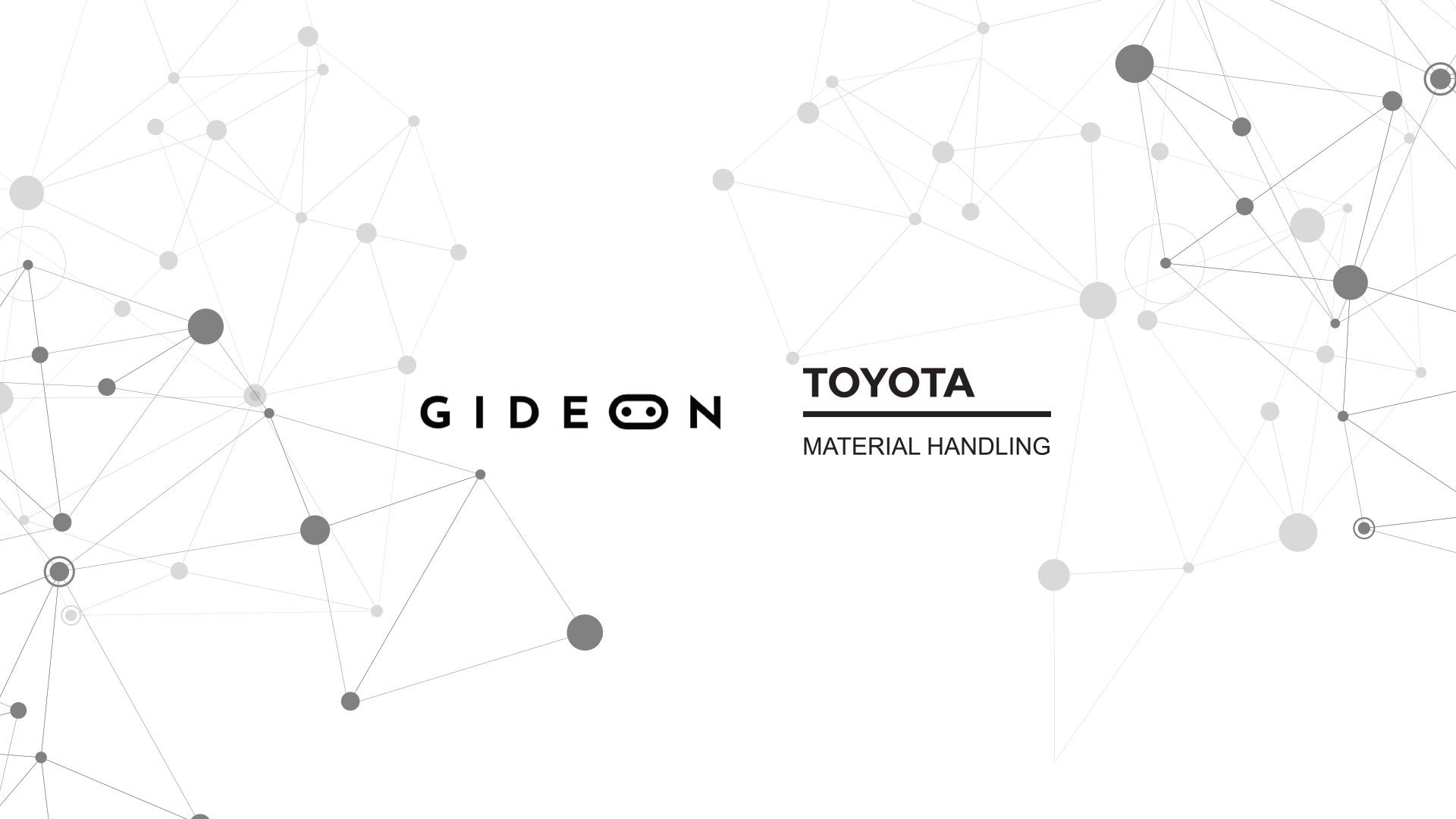 Toyota Material Handling Europe and Gideon enter strategic cooperation agreement for new automated logistics solutions
