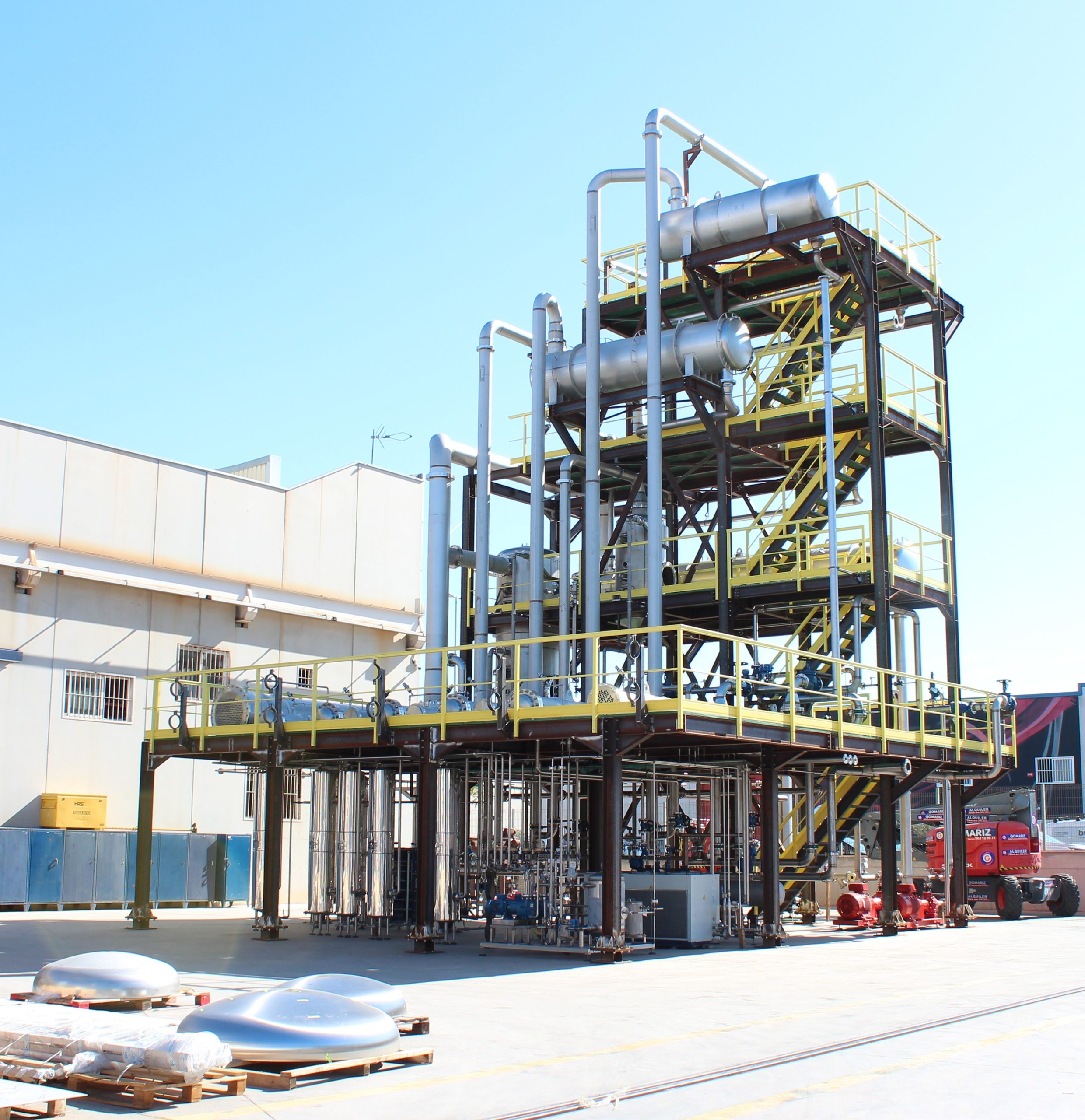 HRS completes largest ever evaporator