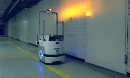 Mobile robot transports waste for Kymenlaakso Central Hospital