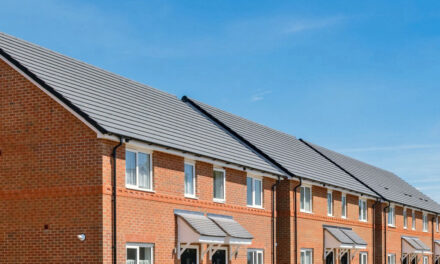 New social housing roofing project delivered by Russel Roof Tiles in Corby