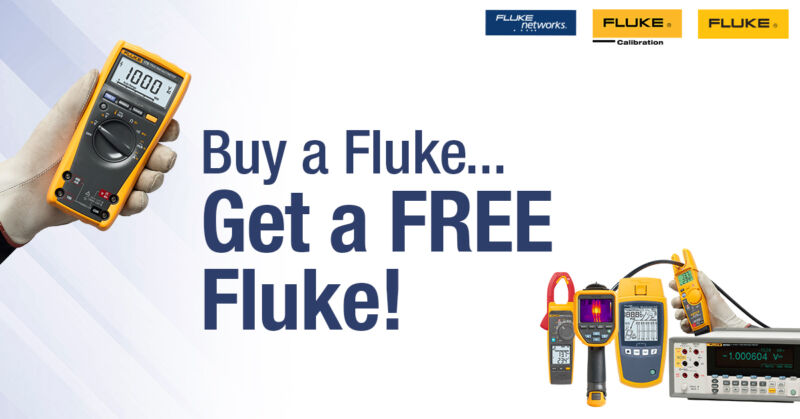 Fluke renews ‘Buy a Fluke, get a free Fluke’ offer this Autumn