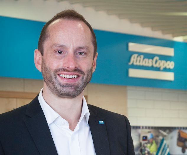 Atlas Copco Compressors appoints Ben John as Business Line Manager for Industrial Air